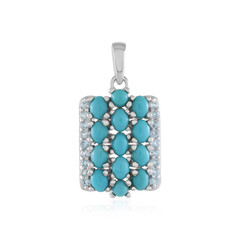 Ciondolo in argento con Turchese Sleeping Beauty