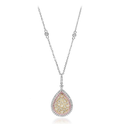 Collana in oro con Diamante Giallo SI2 (CIRARI)