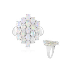 Anello in argento con Opale di Welo