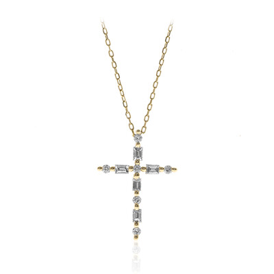 Collana in oro con Diamante SI2 (H) (CIRARI)