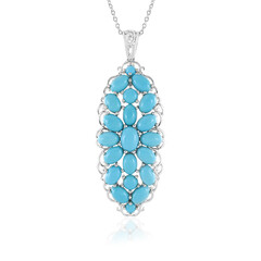 Collana in argento con Turchese Sleeping Beauty