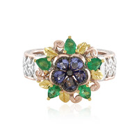 Anello in argento con Tanzanite (Gems en Vogue)