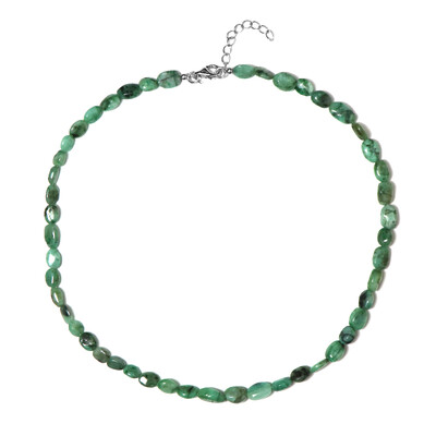 Collana in argento con Smeraldo Socoto