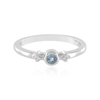 Anello in argento con Zaffiro Blu
