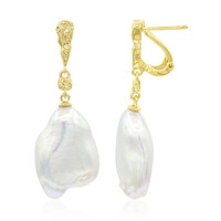 Orecchini in argento con Perla di Acqua Dolce (TPC)