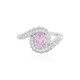 Anello in argento con Kunzite Brasiliana