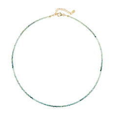 Collana in argento con Grandidierite