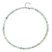 Collana in argento con Acquamarina Brasiliana