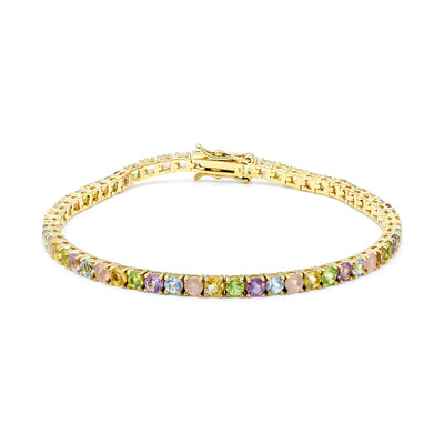 Bracciale in argento con Peridoto della Birmania