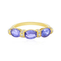 Anello in argento con Tanzanite