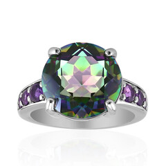 Anello in argento con Quarzo Mistico