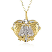 Collana in argento con Diamante I1 (H) (Gems en Vogue)