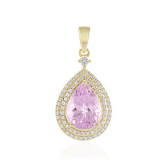 Ciondolo in argento con Kunzite