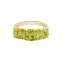 Anello in argento con Peridoto