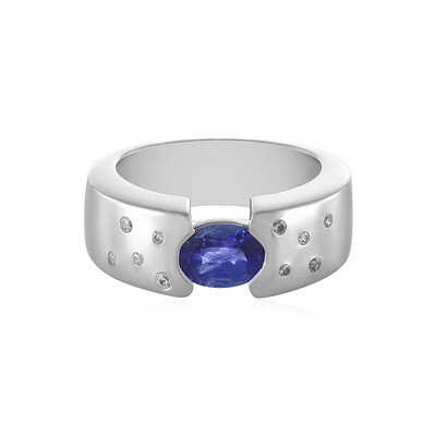 Anello in argento con Tanzanite