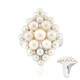 Anello in argento con Perla d'Acqua Dolce Bianca (Michelle Albala)