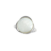 Anello in argento con Madreperla