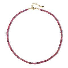 Collana in argento con Rubino Mozambico