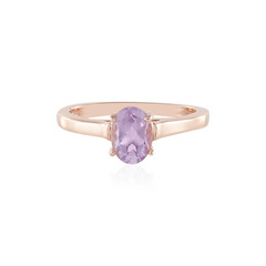 Anello in argento con Ametista Rose de France
