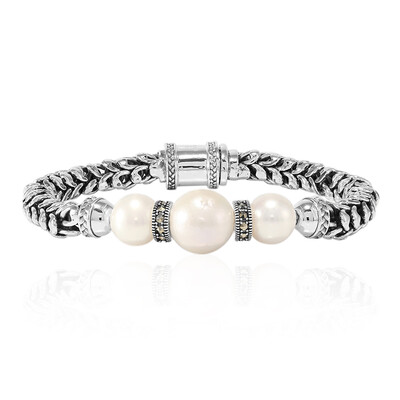 Bracciale in argento con Perla di Acqua Dolce (Nan Collection)