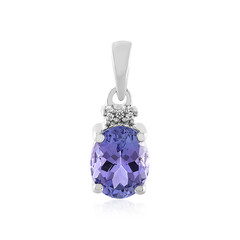 Ciondolo in argento con Tanzanite