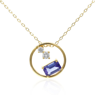 Collana in oro con Tanzanite AAA (CIRARI)