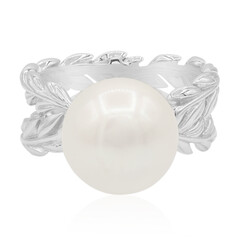 Anello in argento con Perla di Acqua Dolce (TPC)
