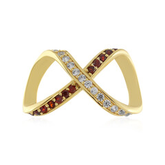 Ciondolo in argento con Zircone Rosa