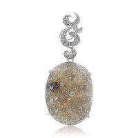 Ciondolo in argento con Agata Glitter