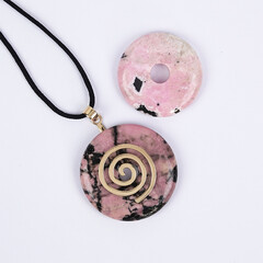 Set Donut con Rodonite - Riconciliazione & Premura