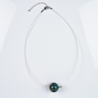 Collana con Crisocolla