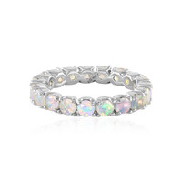 Anello in argento con Opale di Welo