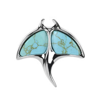 Ciondolo in argento con Turchese