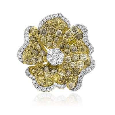 Anello in oro con Diamante Fancy SI2 (CIRARI)