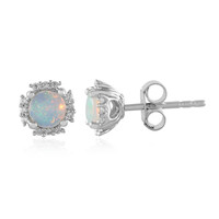 Orecchini in argento con Opale di Welo