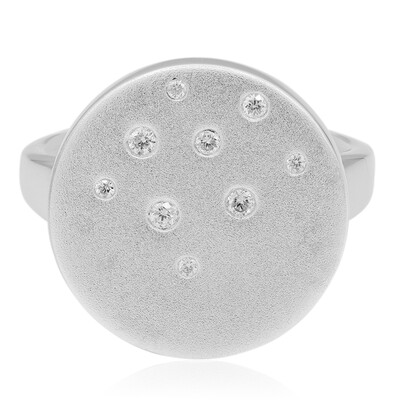 Anello in argento con Diamante I1 (G) (Annette)
