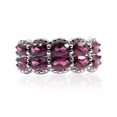 Anello in argento con Granato Tocantin