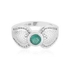 Anello in oro con Smeraldo Zambia (Ornaments by de Melo)