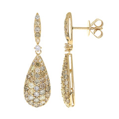 Orecchini in oro con Diamante Fancy SI2 (CIRARI)