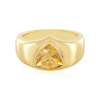 Anello in argento con Citrino
