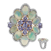 Anello in argento con Opale di Welo (Dallas Prince Designs)
