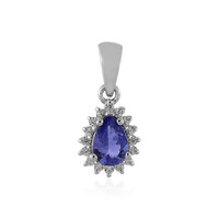 Ciondolo in argento con Tanzanite