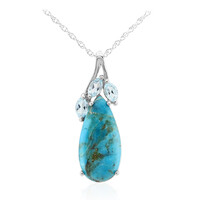 Collana in argento con Turchese