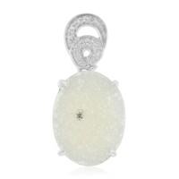Ciondolo in argento con Agata Glitter