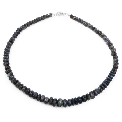 Collana in argento con Labradorite