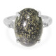 Anello in argento con Opale Leopardo