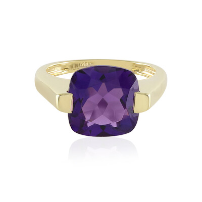 Anello in argento con Ametista Zambiana