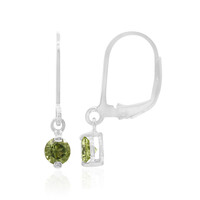 Orecchini in argento con Peridoto