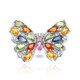 Anello in argento con Zaffiro Verde