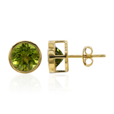 Orecchini in argento con Peridoto